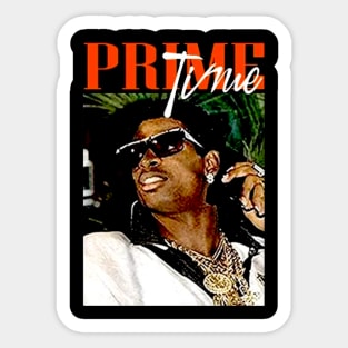 Deion Sanders // Prime Time... Sticker